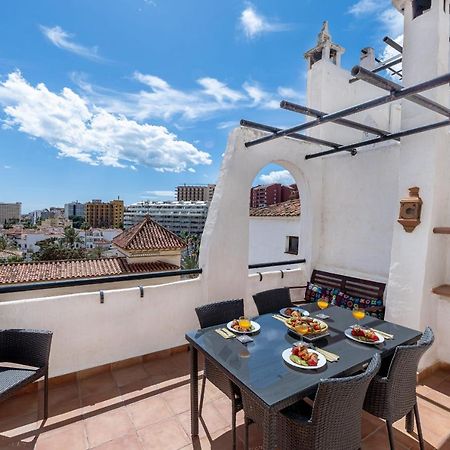797 Hr - Pueblo Evita- Andalusian Apartment With Terrace. Benalmádena Kültér fotó