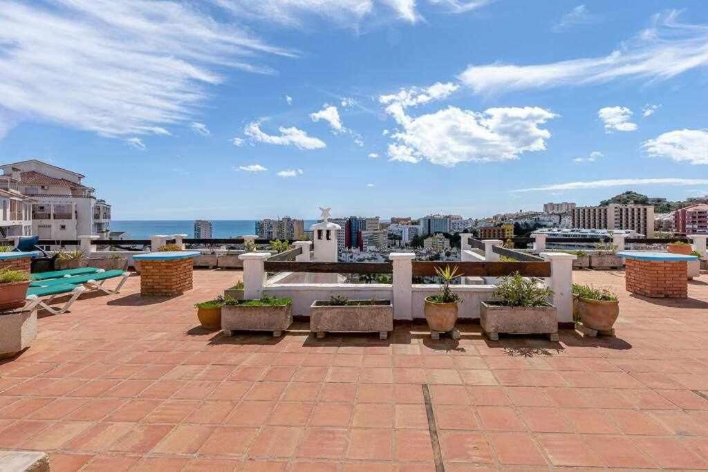 797 Hr - Pueblo Evita- Andalusian Apartment With Terrace. Benalmádena Kültér fotó